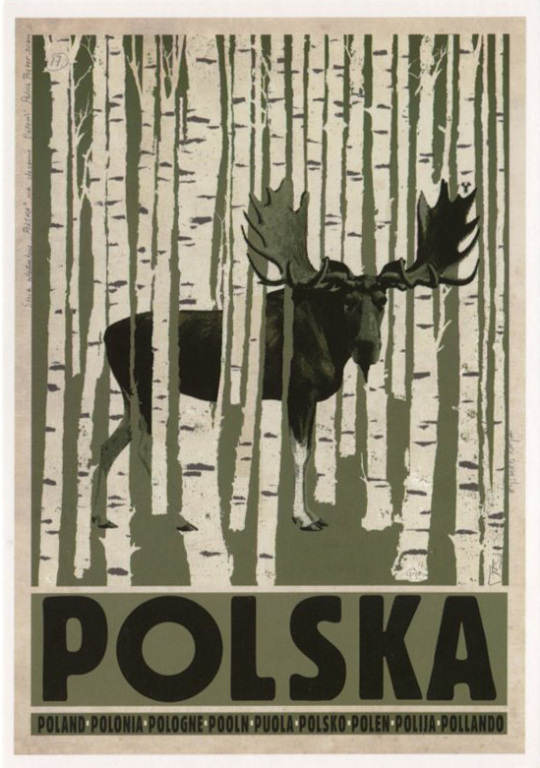 Plakaty POLSKA Ryszard Kaja - zestaw 5 poczt. (1)