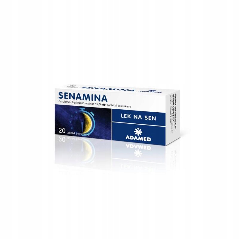 Senamina 12,5 mg - tabletki nasenne 20 szt.