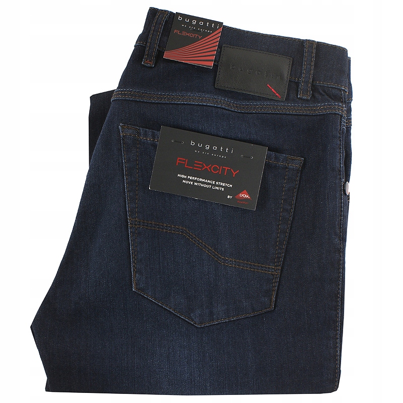 SALE -20%! Spodnie Bugatti TORONTO DarkJeans 33/32