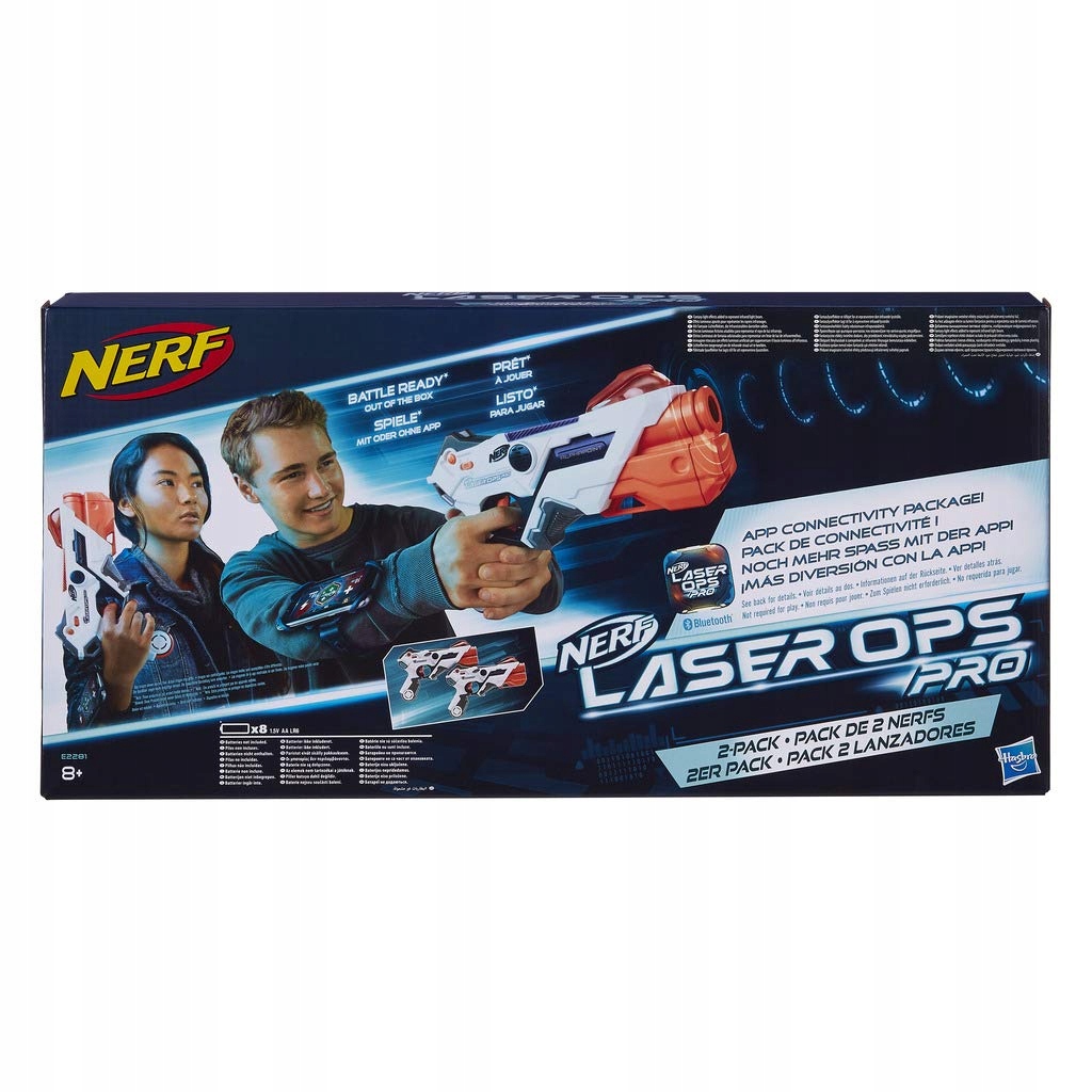 NERF 2x LASER PRO OPS ALPHA POINT AŻ 2 PISTOLETY