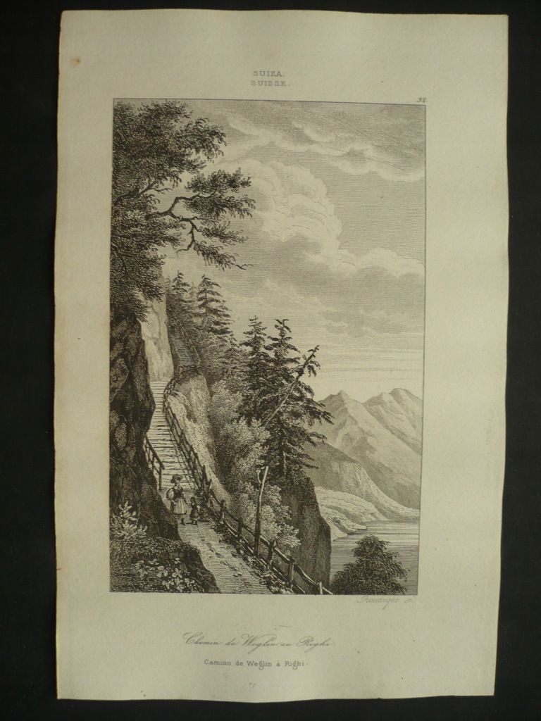 Alpy droga Righi, oryg. 1838