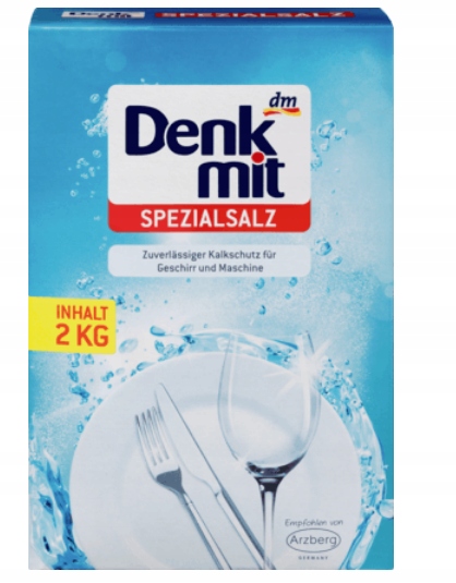 Denkmit Salz sól do zmywarki 2 kg