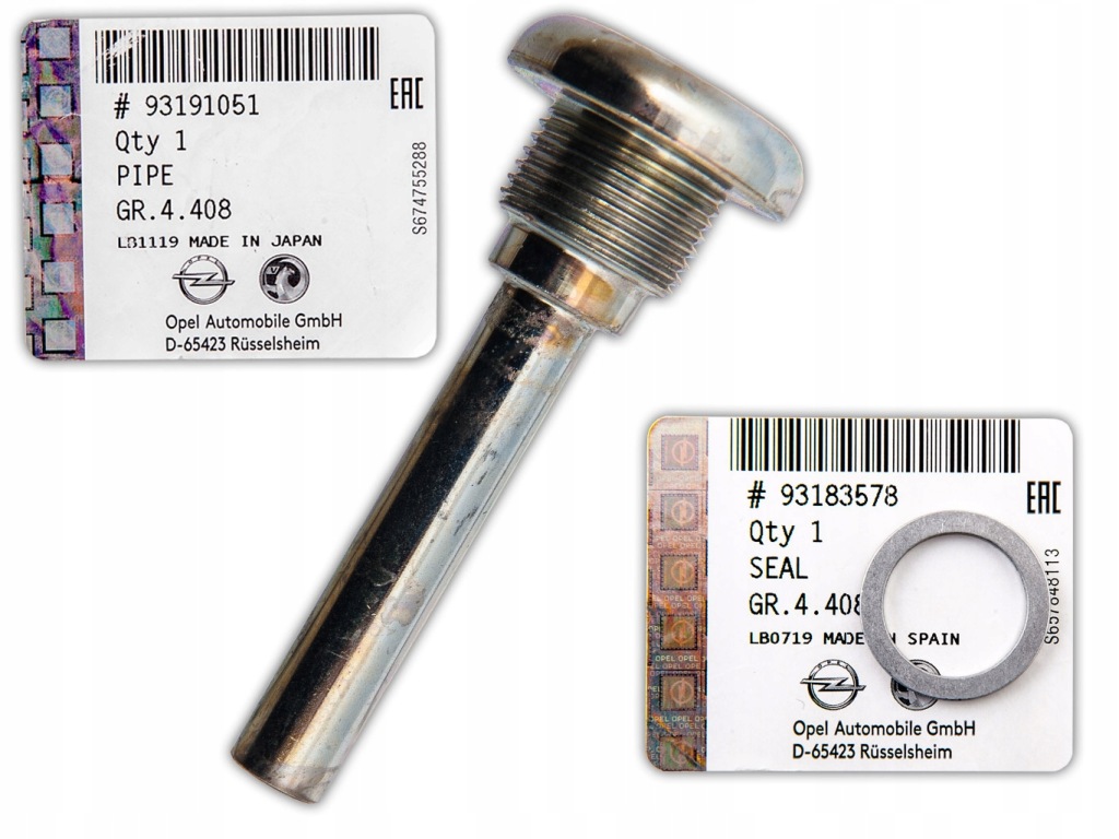 mちゃん　403930×2 RURKA PRZELEWOWA SKRZYNIA AUTOMAT AF40 AISIN OPEL - 8951321578