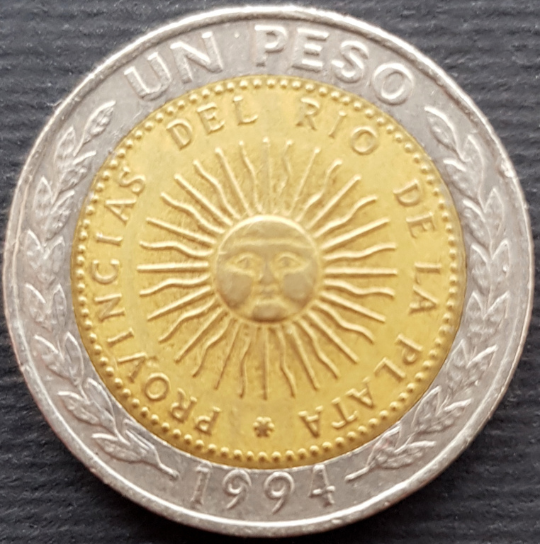 1 peso Argentyna 1994