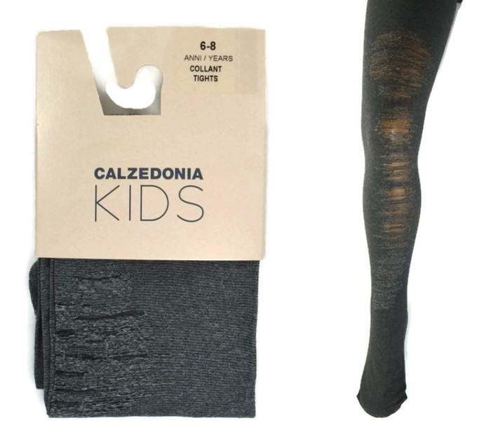 CALZEDONIA rajstopy 134-146 SZARE a'la PODARTE