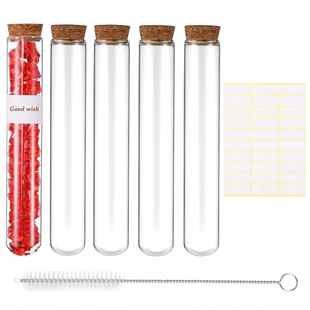 Test Tube Terrarium Glass Tubes 5 Pcs