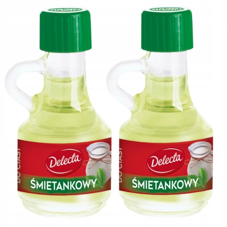 Delecta Aromat do ciast śmietankowy 2 x 9 m