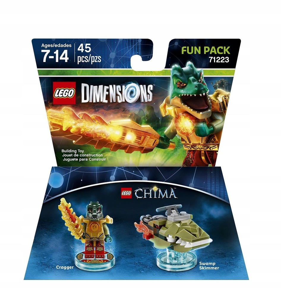 LEGO Dimensions CHIMA Fun Pack 71223 Cragger