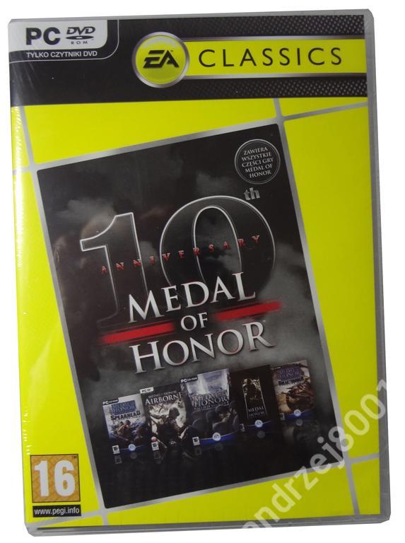 Medal of Honor Gra PC DVD Pegi16