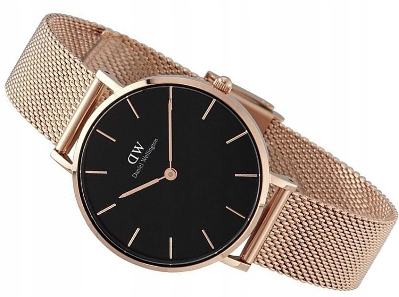 ZEGAREK DANIEL WELLINGTON DW00100217 GOLD MESH BOX