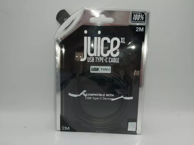 KABEL USB NA USB TYP C JUICE XL 2M CZARNY