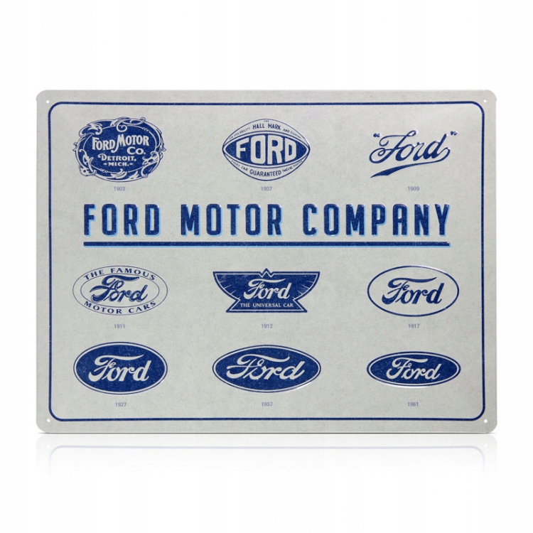 Szyld z blachy Ford Logo Evolution