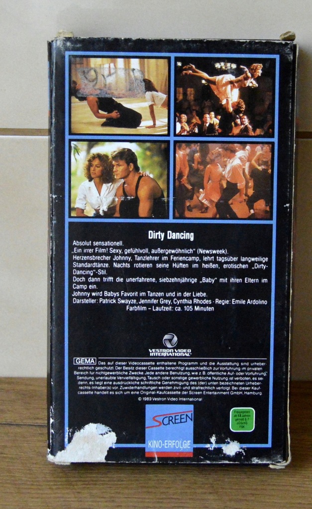 Купить DIRTY DANCING VHS -видео -кассета HIFI -: отзывы, фото, характеристики в интерне-магазине Aredi.ru