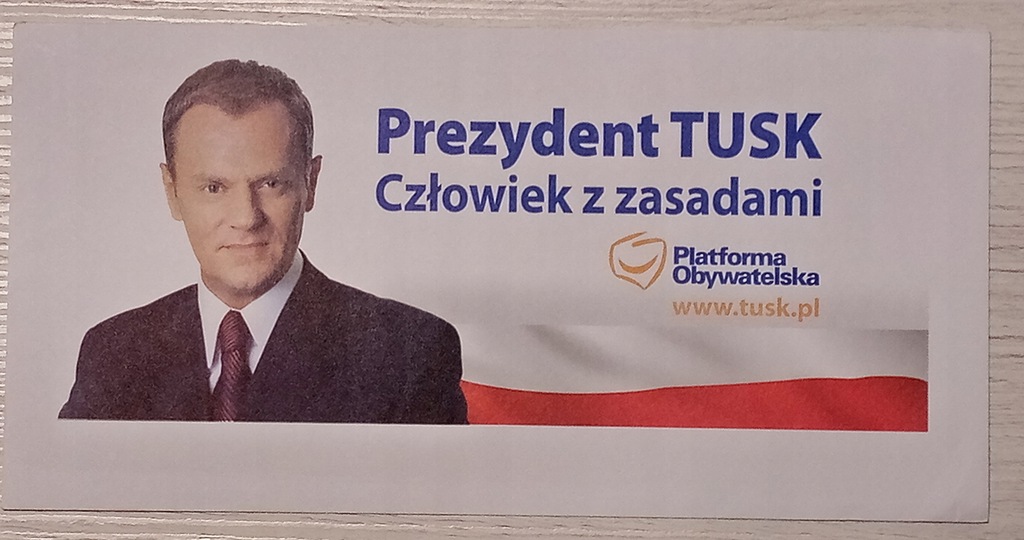 Koperta - Prezydent TUSK