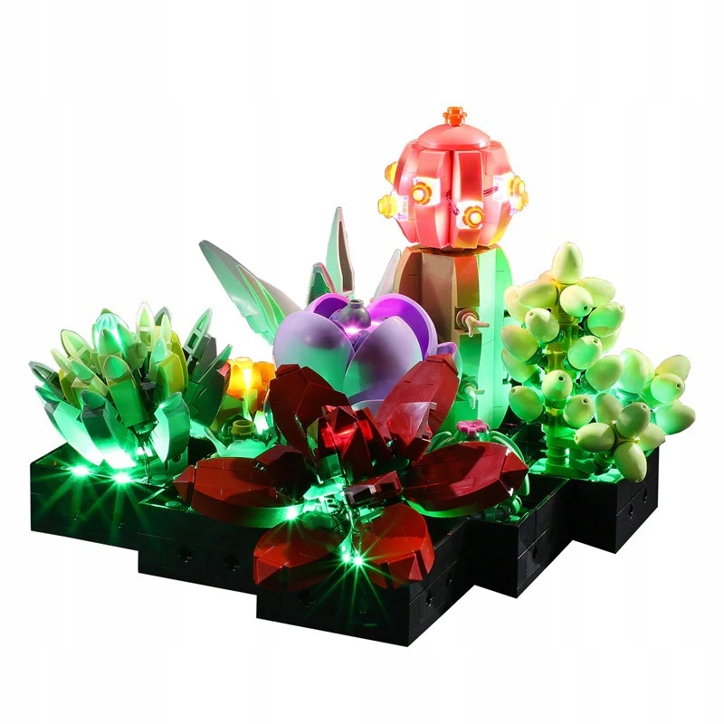 OŚWIETLENIE LED LEGO SUKULENTY 10309