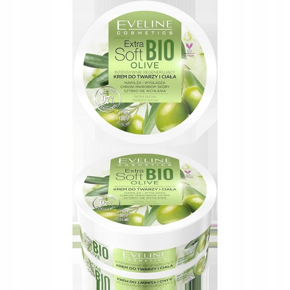 EVELINE*BODY Krem 200ml tw/ciał E.S.Bio Olive