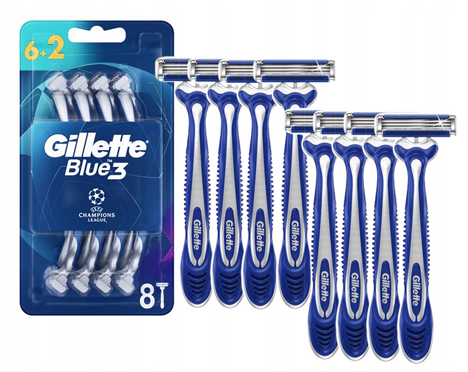 Купить БРИТЫ GILLETTE BLUE 3 COMFORT 8 шт.: отзывы, фото, характеристики в интерне-магазине Aredi.ru