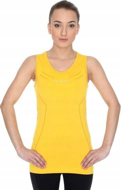 BRUBECK ATHLETIC koszulka damska żółta r. XL