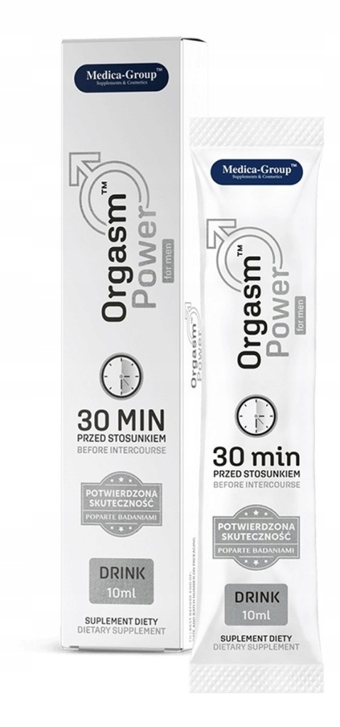 Medica-Group Orgasm power for men drink napój wzmacniający erekcję 10ml