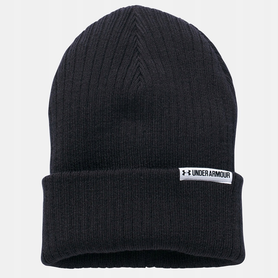 Czapka UA Boyfriend Cuff Beanie 1299904 001 czarny