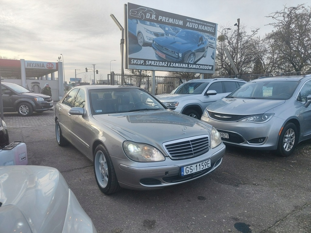 Mercedes S 320 3.2 CDI 204 KM, Bi-Xenon, Po