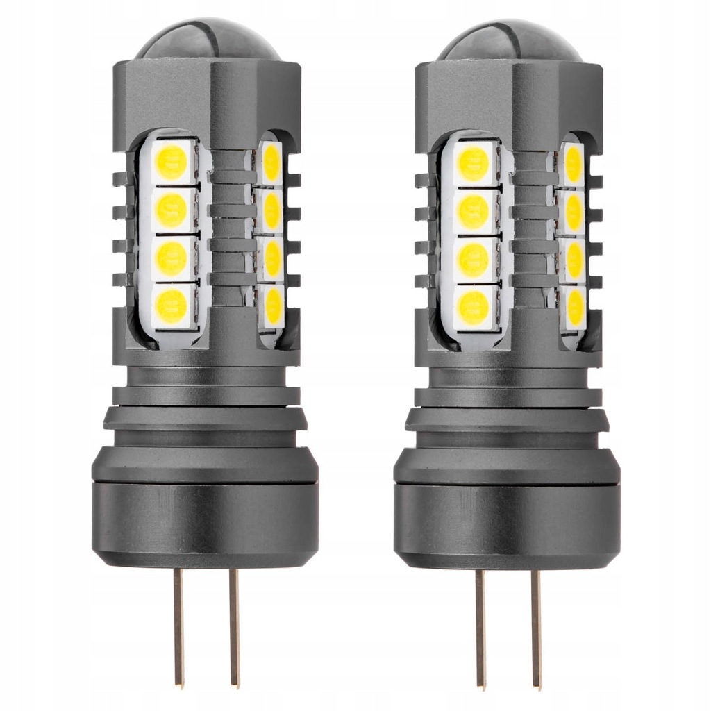 Żarówki LED CANBUS 3030 18SMD HP24W White 12V 24V AMIO-02803