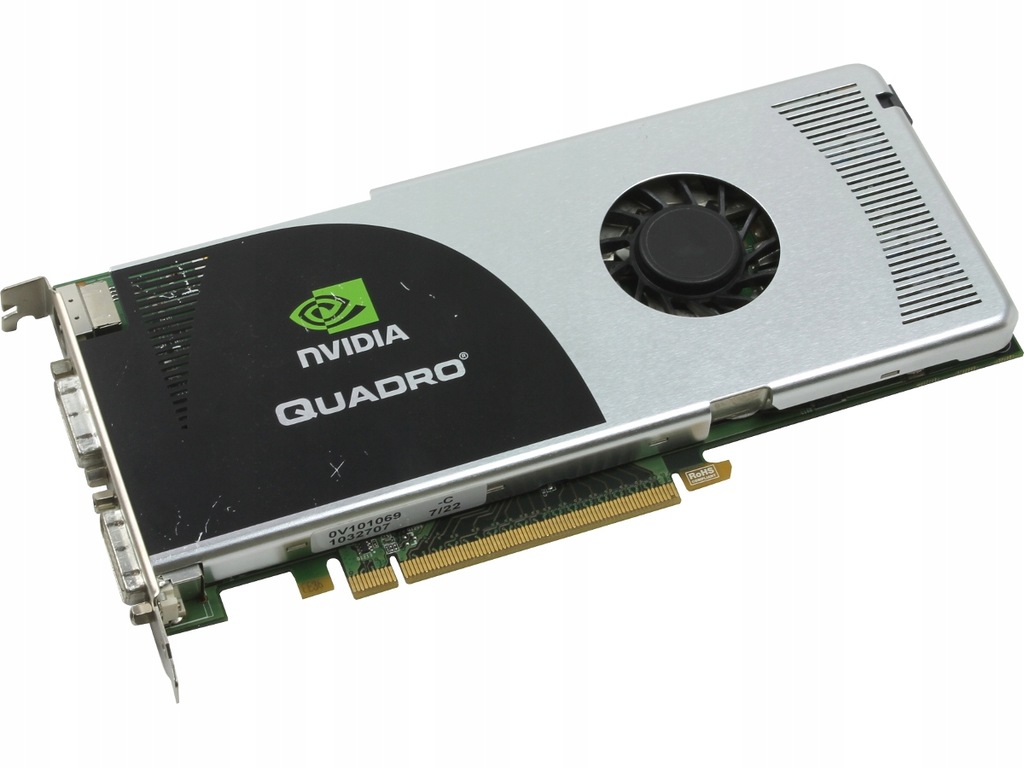 NVIDIA QUADROFX 3700 512 MB GDDR3 PCIe x16