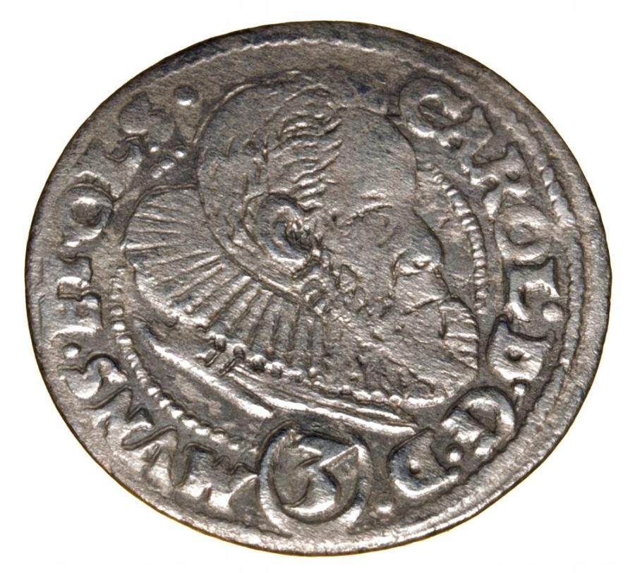 3 krajcary 1612 Karol II Habsburg Oleśnica