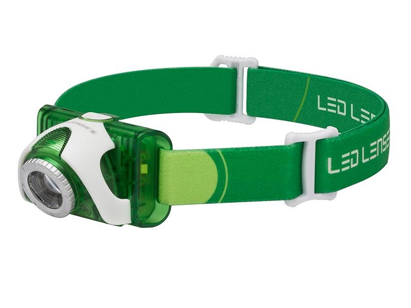 LEDLENSER SEO3 GREEN CZOŁOWA 100 lm