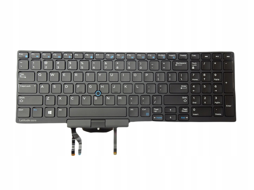 DELL E5570 E5550 E5580 RAMKA KLAWIATURA PODŚWIETLANA QWERTY PL