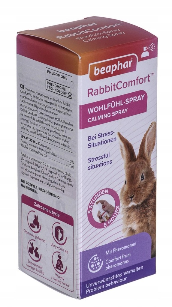 Beaphar spray z zawart. feromonów dla królika 30ml