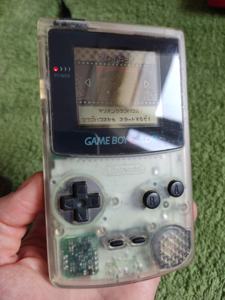 Nintendo Game Boy Color Clear