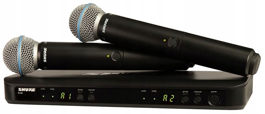 Zestaw mikrofonów bezprzewodow Shure BLX288E/B58