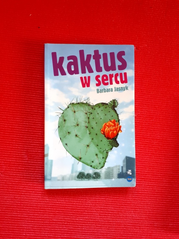 Książka Kaktus w sercu Barbara Jasnyk stan b.dobry