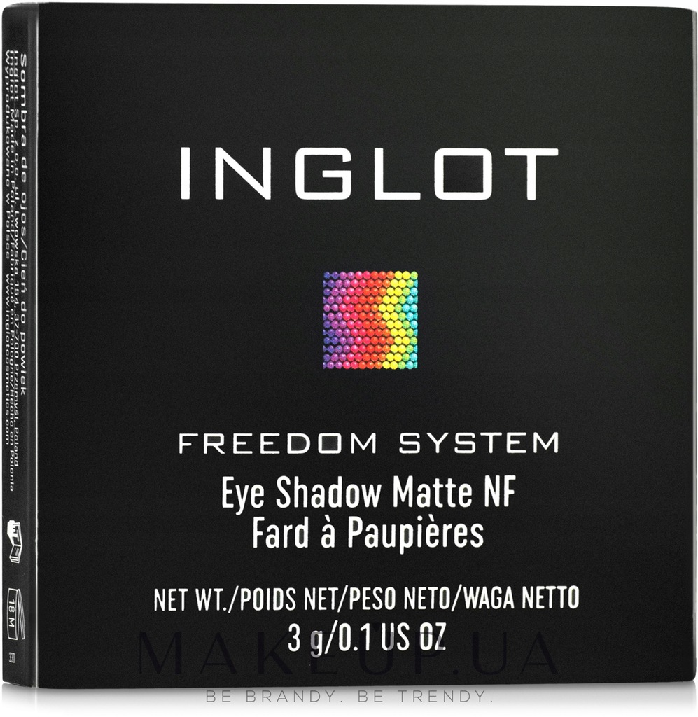 INGLOT FREEDOM SYSTEM eyeshadow matte nf 355