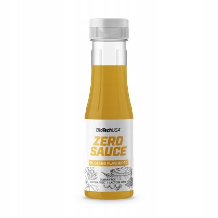 BioTech USA ZERO SAUCE 350ml SOS Musztardowy