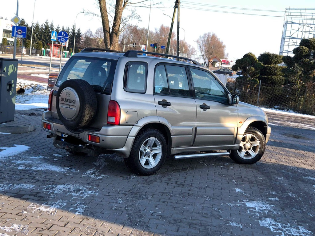 Suzuki Grand Vitara 4x4 reduktor 2001 Klima Złota