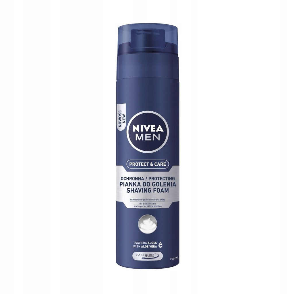 Nivea Men Protect Care ochronna pianka do golenia 200ml (P1)