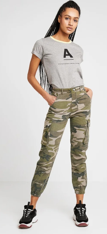 NEW LOOK SPODNIE MORO KLASYCZNE DAMSKIE 42 1BTF