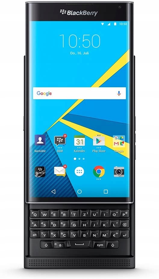 Smartfon BlackBerry Priv czarny 32 GB DO NAPRAWY