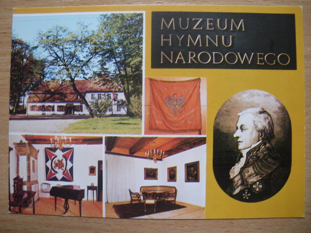 Będomin Muzeum Hymnu Narodowego Józef Wybicki - autor słów hymnu Sztandar