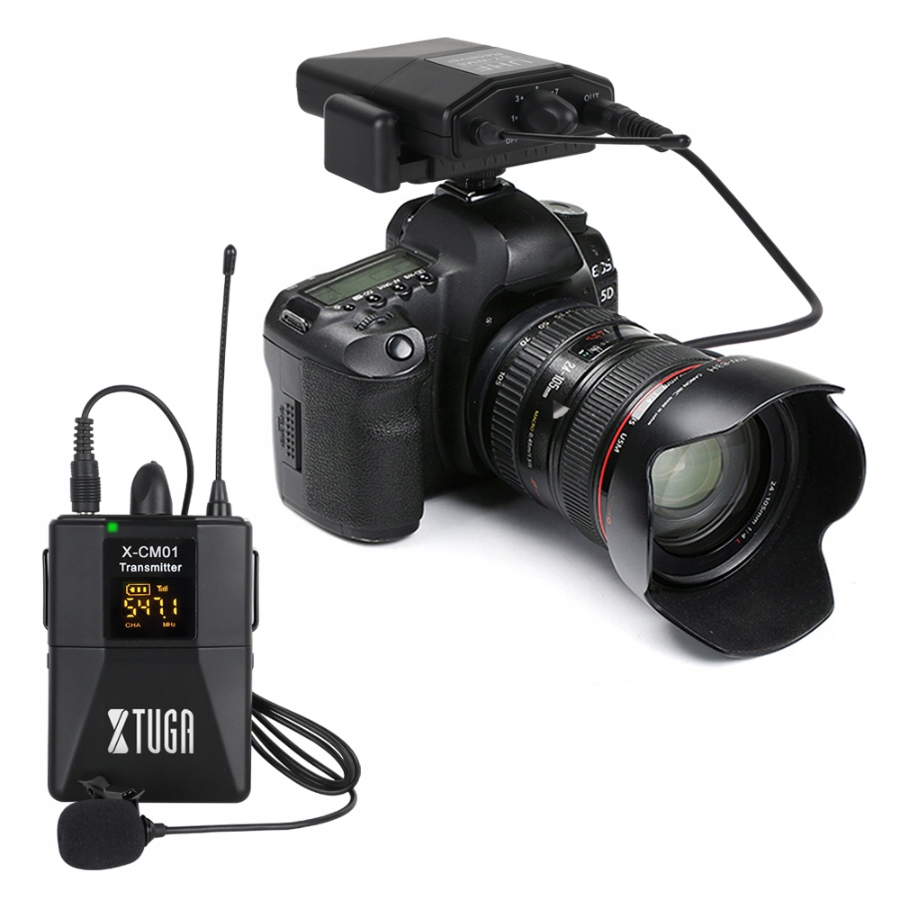 Купить Беспроводной МИКРОФОН XTUGA X-CM01 для камеры: отзывы, фото, характеристики в интерне-магазине Aredi.ru