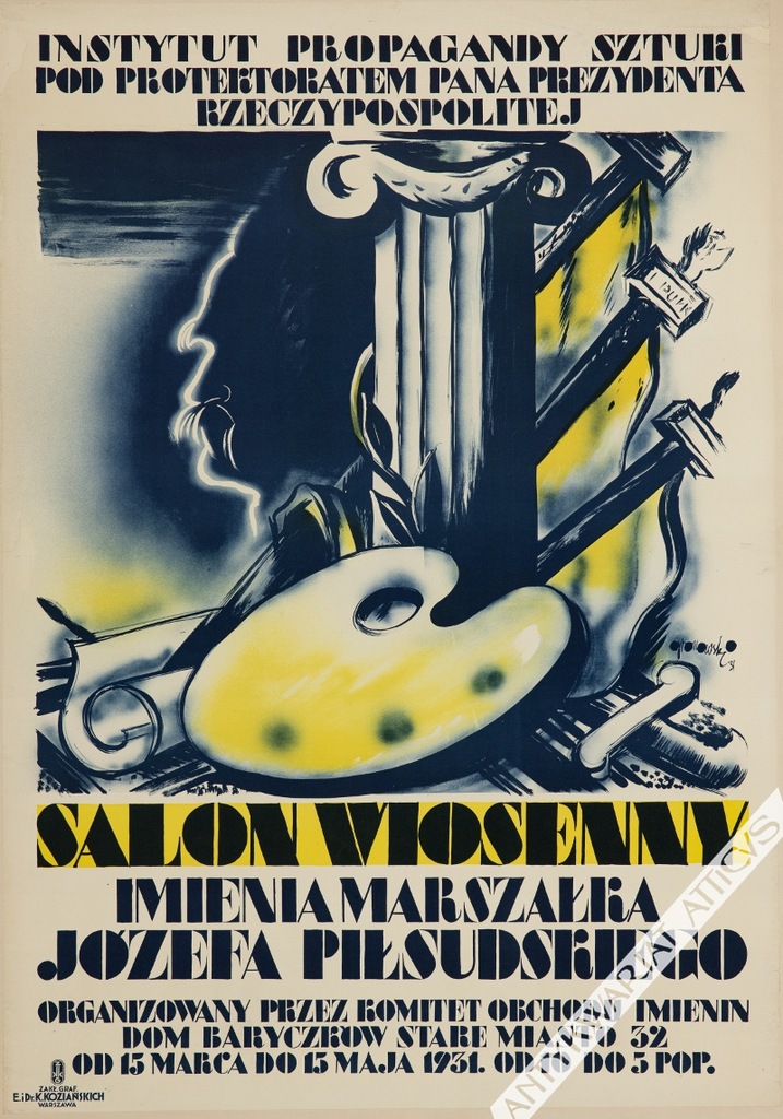 Gronowski Plakat Instytut Propagandy Szt Piłsudski