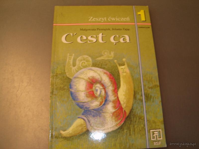 Cest Ca, zeszyt ćwiczeń j francuski gimnazjum