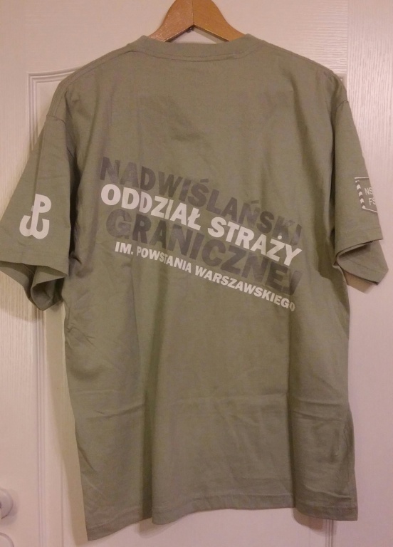 T-Shirt z logo NSZZ FSG i NwOSG