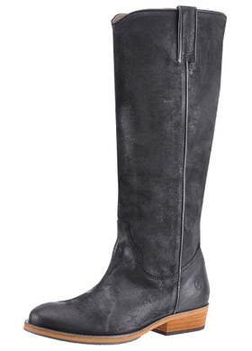 BRONX TOOD KOWBOJKI 13547 BOOTS DARK GREY SKÓRA 40