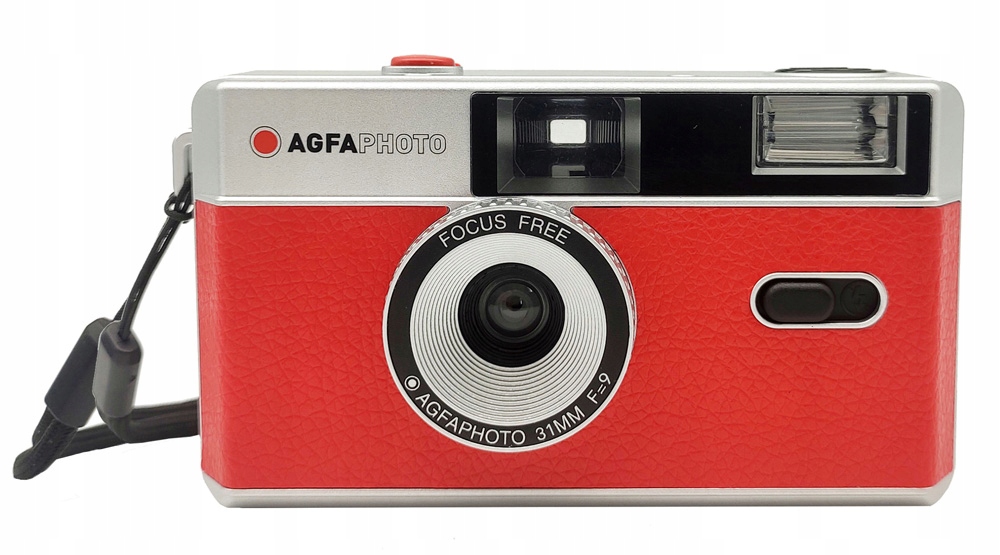 Aparat analogowy AgfaPhoto Photo Camera Czerwony