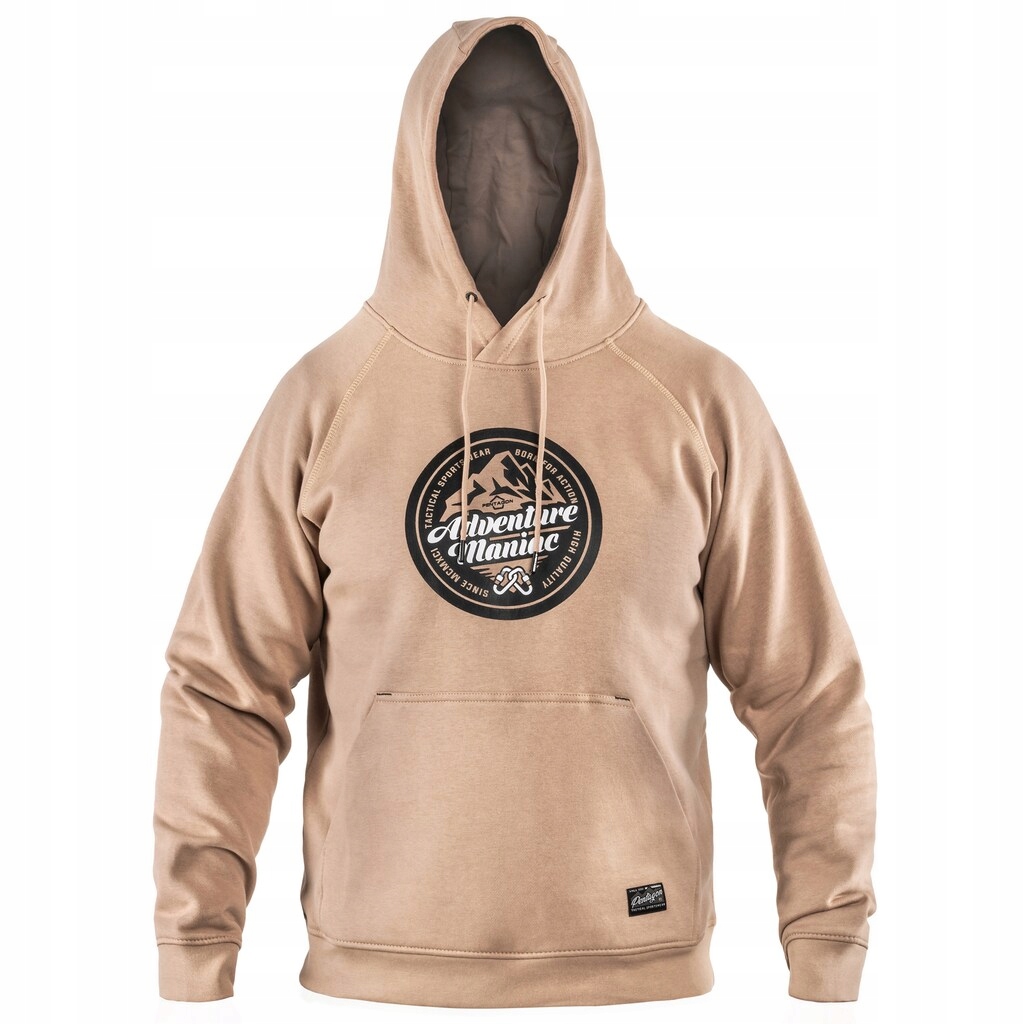 Bluza męska z kapturem Pentagon Phaeton Adventure Maniac - Tan Brown S