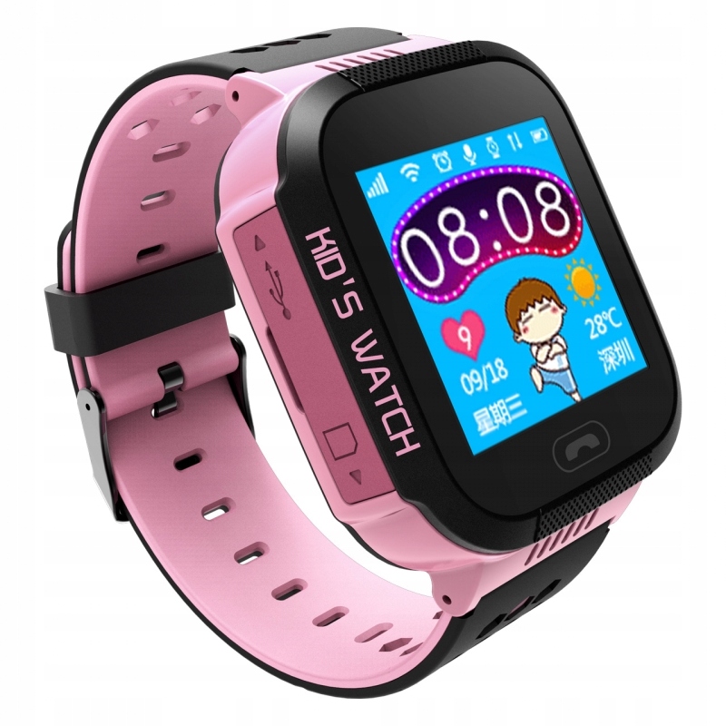 Zegarek dla dzieci Smartwatch lokalizator GPS TEL 7630457064