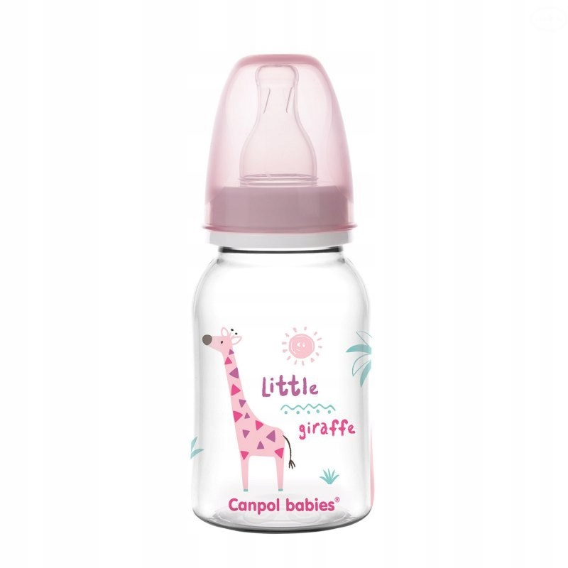 CANPOL BABIES BUTELKA 120ML.DEKOROWANA BPA